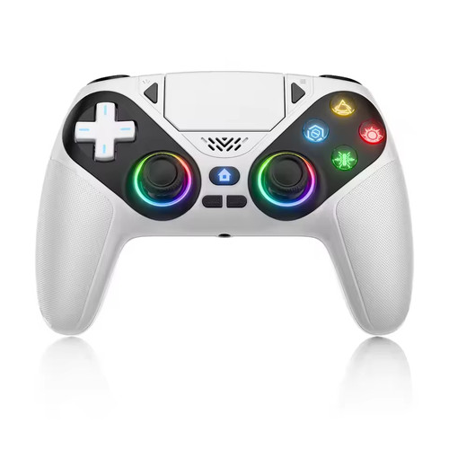 Manette ps5 sans fil blanche - manette,