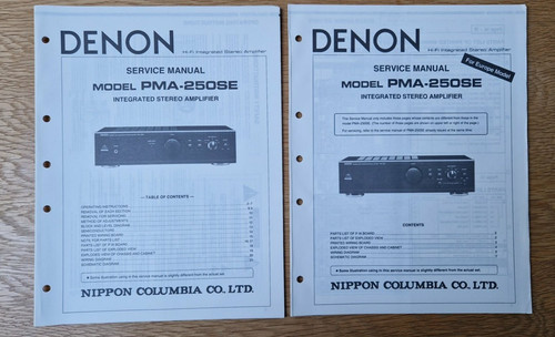 Denon pma 250se - pma-250se, original