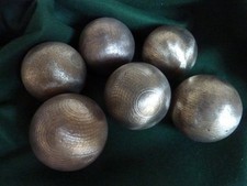 Lot de 5 anciennes boules de