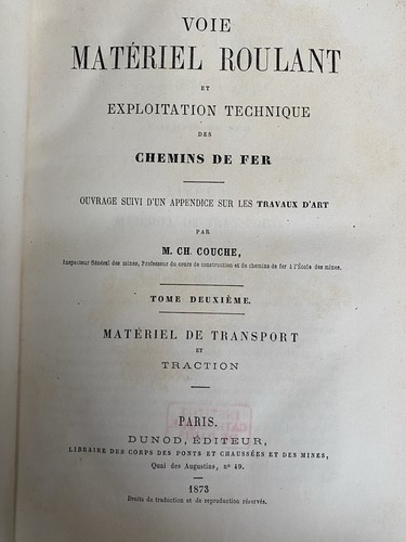 Livre voie matériel - livre, roulant