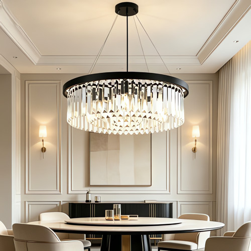 Lustre cristal lampe de - lampe,