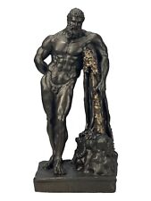 Musée de sculpture couleur bronze marbre moulé grec Farnese Hercule Heracle 1...