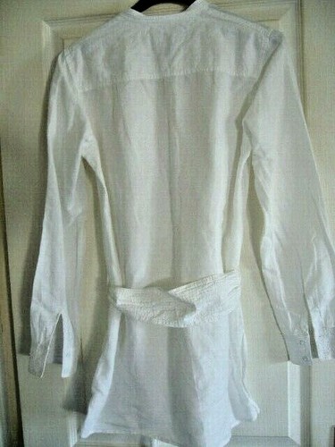 Tunique blanche esprit taille - tunique,