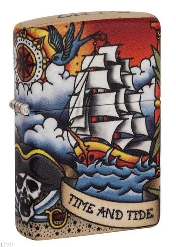 Zippo nautical tattoo - zippo,