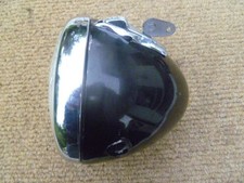 CEV 150 mm Headlight Ducati Bevel Single 250 350 450 with switch and key