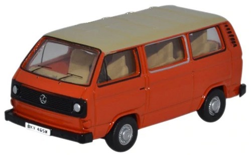 Volkswagen t25 bus orange - vw,