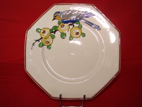Ancienne assiette dessert art - ancienne,