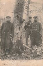 Old postcard MILITARIA DANS LA MEUSE 55 SHELLS OF 105 GERMAN