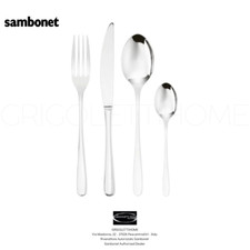 Sambonet - Stainless Steel Buttons - 24 Piece Cutlery for 6 People - Dealer