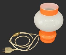 Lampe vintage orange 1970 en