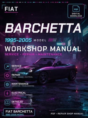Fiat barchetta 1995 1996 1997 - barchetta,