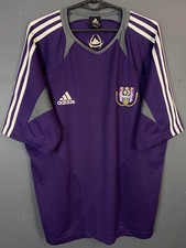 MEN FC ANDERLECHT 2004/2005 TRAINING SOCCER FOOTBALL SHIRT JERSEY MAILLOT SIZE L