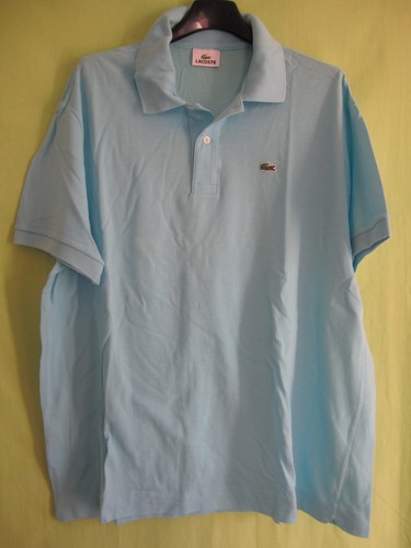 Polo lacoste bleu - bleu, ciel
