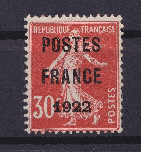 France 1922 signé - france,