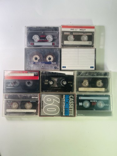 Lot cassette audio divers - lot,