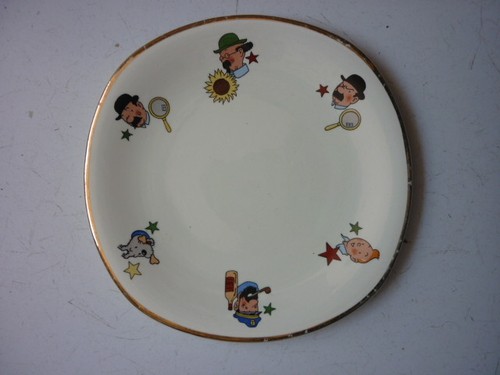 Assiette ceranord tintin - ,