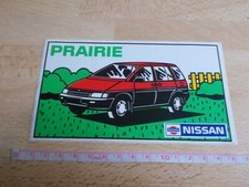 Nissan Prairie Sticker