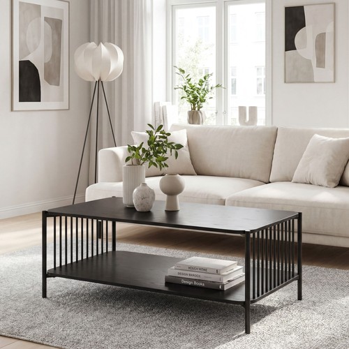 Table basse 110cm aspect - table,