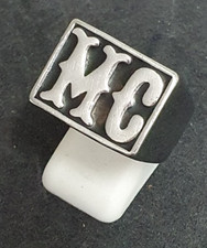 chevalière acier homme -