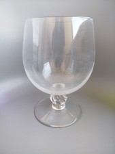 Grand Verre Cristal Daum Modèle Orval Hauteur 21 Cm