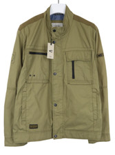 CAMEL ACTIVE Blouson Jacket Men's (EU) 56 Half Lined Army Green Full Zip Logo