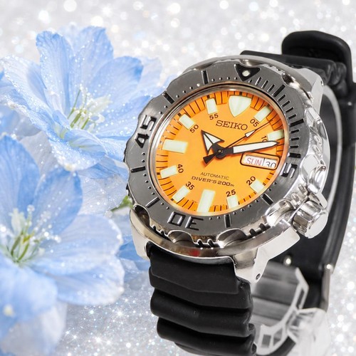 Montre seiko orange monster - montre,