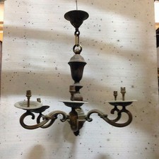 lustre hollandais en bronze à