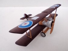 ✨Sopwith G-1 Camel -Del Prado - Painted Metal Airplane-ech 1/63- 