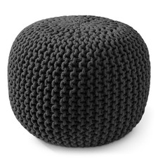 Casafield Round Pouf Ottoman