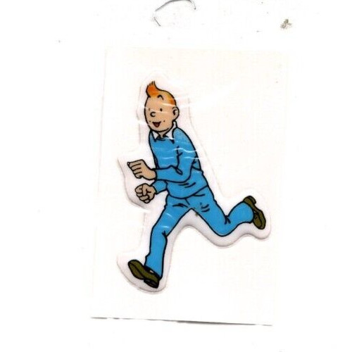 Figurine pégatinas tintin - tintin, en