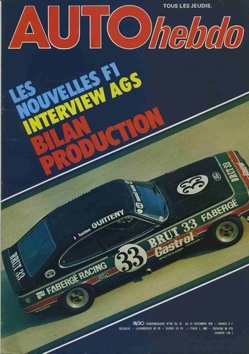 Auto hebdo 143 - n°143, 14/121978