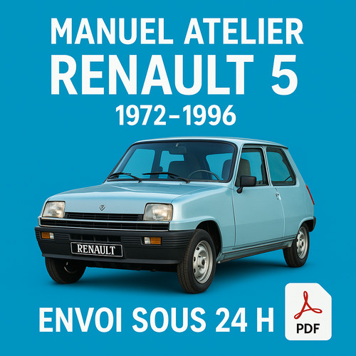 Manuel atelier renault - manuel, 5