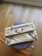 Sac pochette Balenciaga beige