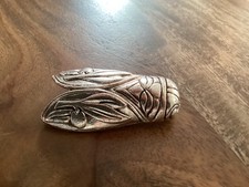 broche cigale ton argent par René Gouin.