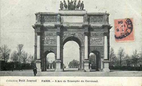 Paris arc triomphe du - paris,