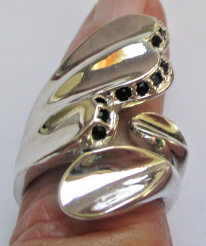 Bague couleur argent taille - bague,