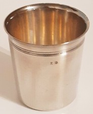  TIMBALE VINTAGE METAL BLANC