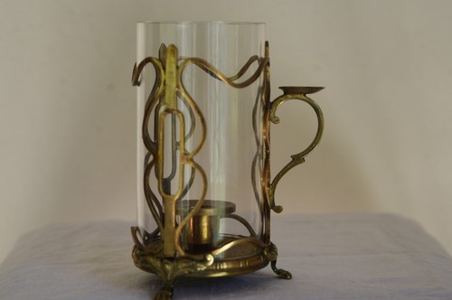 Ancien bougeoir main - ancien,