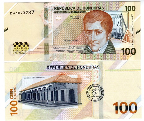 Honduras billet 100 lempiras - 100,