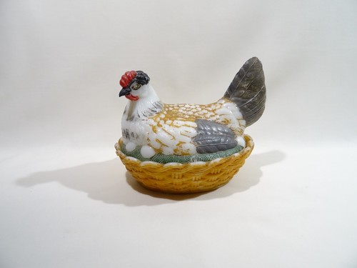 Ancienne bonbonniere poule - bonbonniere,