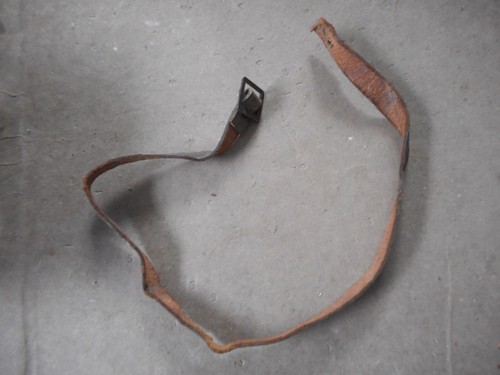 Jugulaire cuir casque - jugulaire,