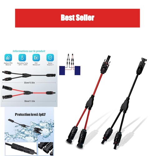 Câble solaire 6mm - solaire, y