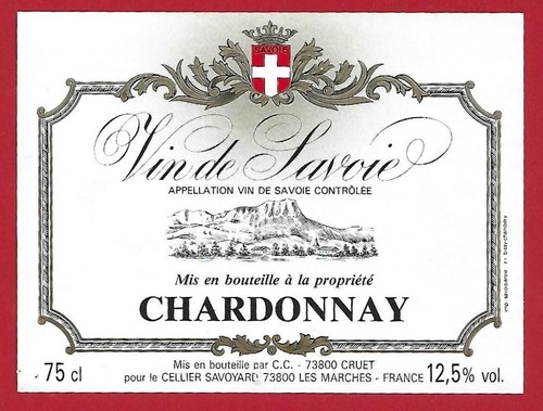 115 etiquette vin savoie - 115-11, de