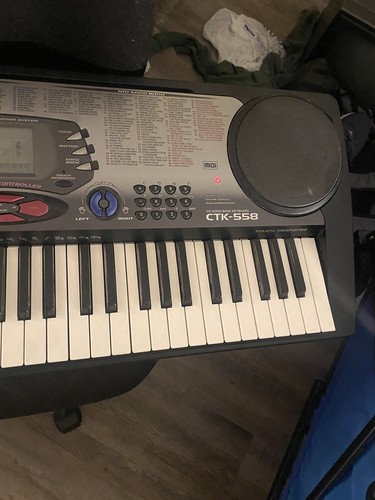 Casio key keyboard ctk 558 - 61,