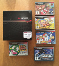 Nokia N-Gage Silver with Original Box and Accessories + 5 games