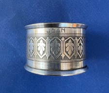 Rond de serviette argent