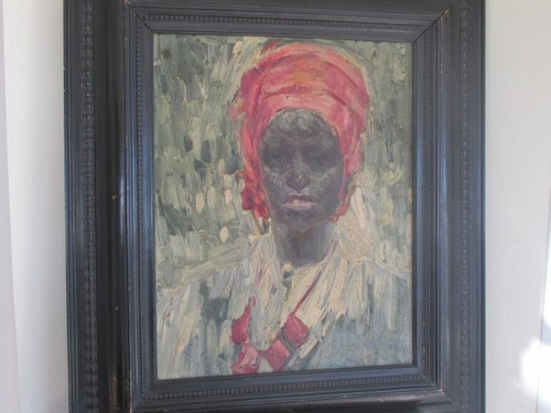 Huile sur carton henri - huile,