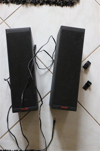 Rare paire enceintes haut - paire,