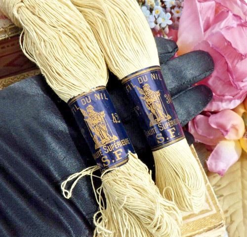 Antique haberdashery duo - haberdashery,, of