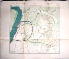 Carte 50x60 cm ANVERS anciens